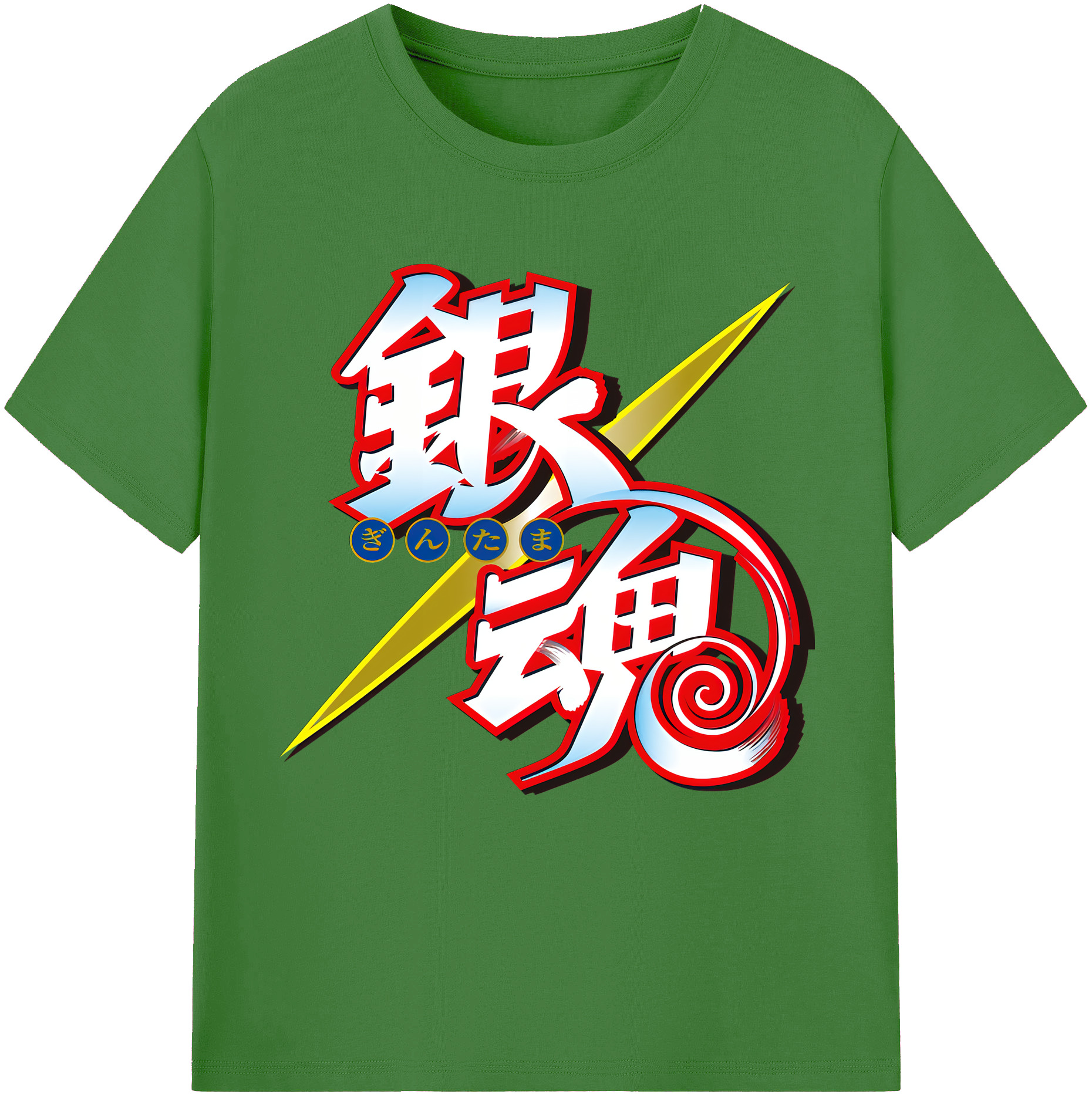 （画像用） ぎんたま 坂田銀時（さかたぎんとき） 神楽 志村新八（しむら しんぱち） GINTAMA Sakata Gintoki Kagura Shimura Shinpachi レディースカジュアルプリントTシャツ（綿100％）